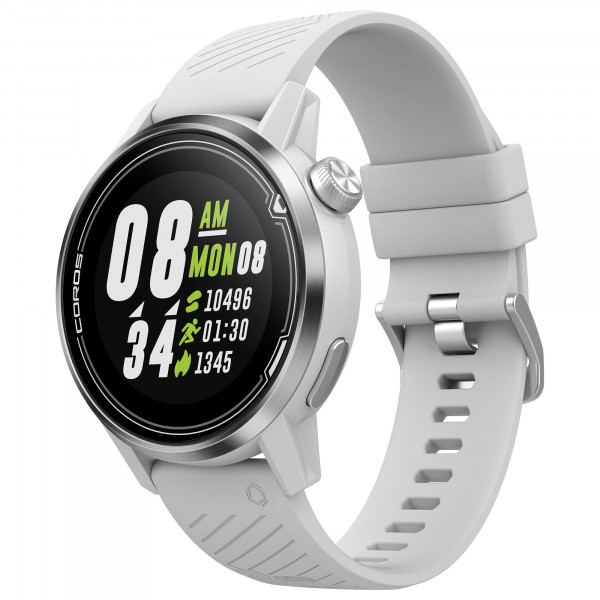 COROS APEX Premium Multisport GPS Watch 42 mm White/Silver GPS Multisport-Trainingscomputer - Weiß/S