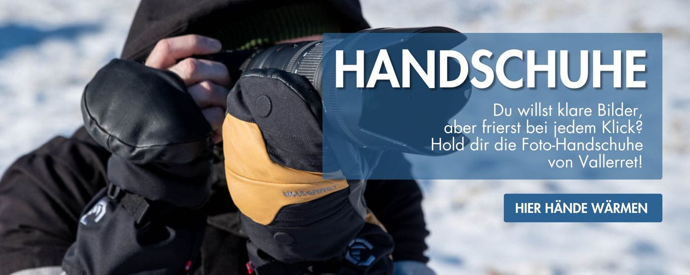 Vallerret Fotohandschuhe