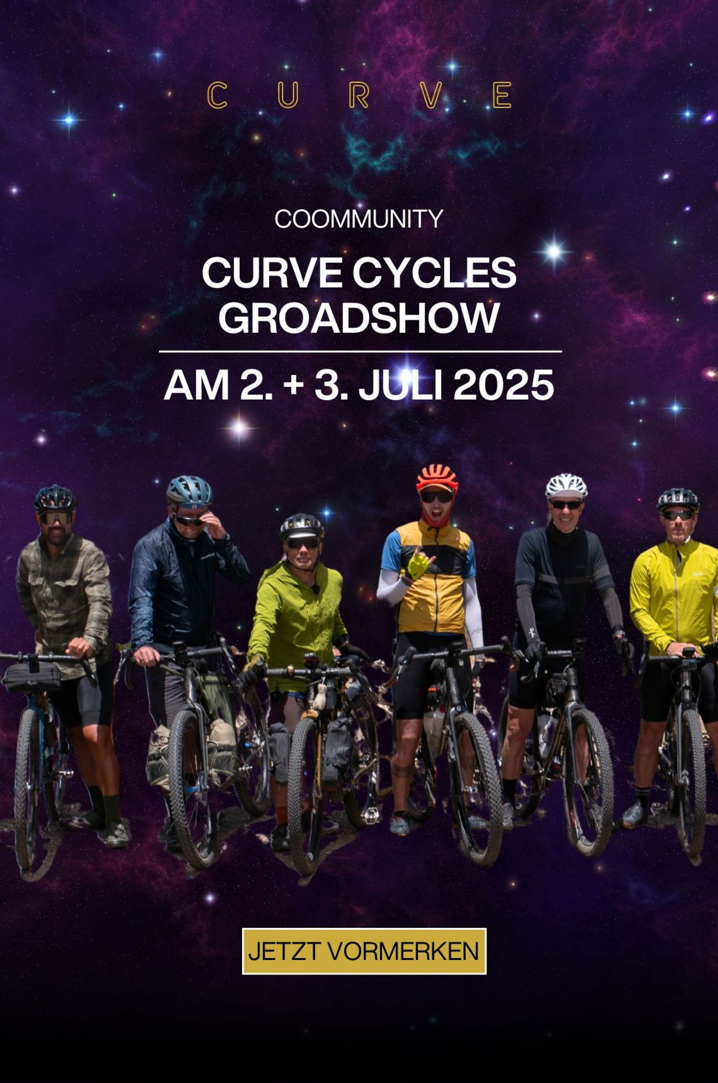 CURVE Cycles European Groadshow