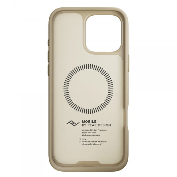 Peak Design Mobile Everyday Case für iPhone - Bone
