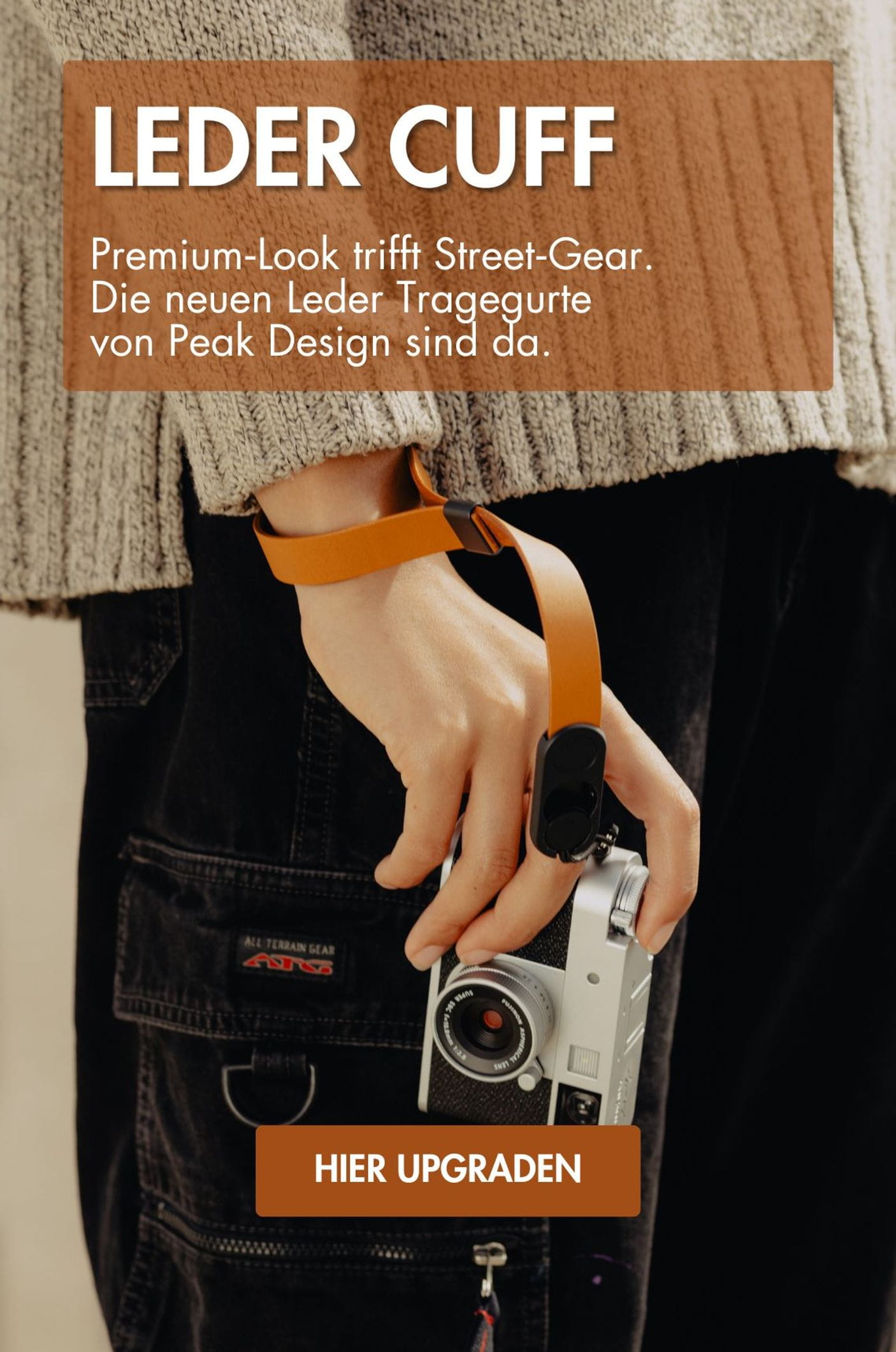 Peak Design Leder Cuff