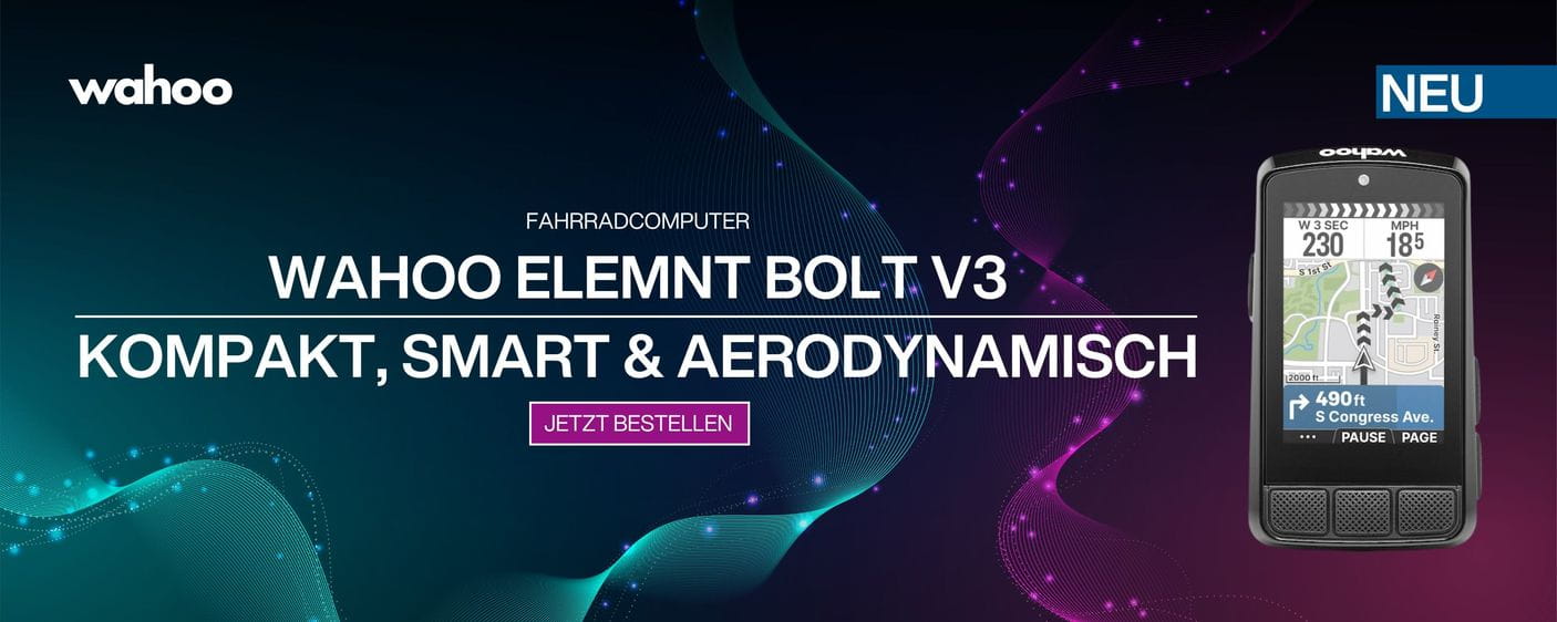 Wahoo ELEMNT BOLT v3 GPS-Fahrradcomputer