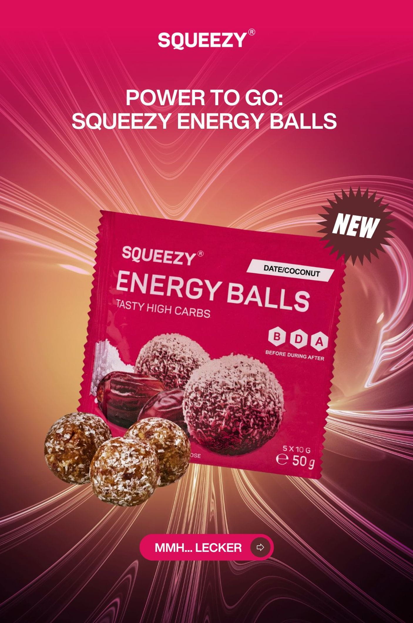 SQUEEZY Energy Balls