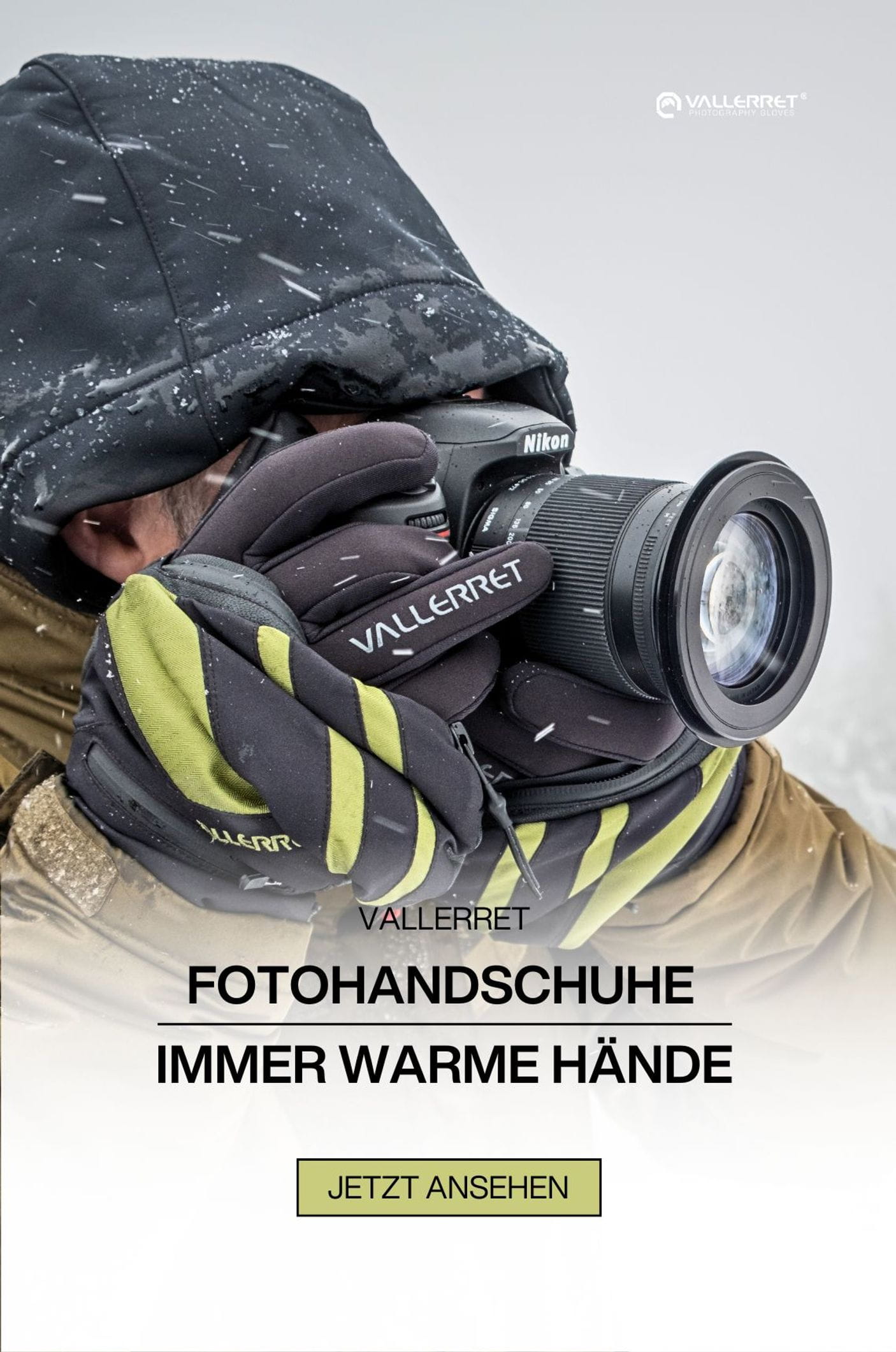 Vallerret Fotohandschuh