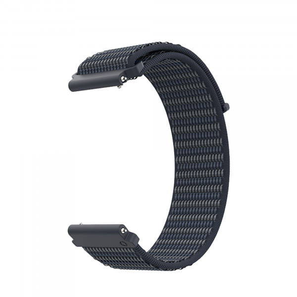 COROS APEX 46 mm / Pro Nylon Band Navy 24 mm breit mit 22 mm Armbandanschluss - Nylon-Armband Blau