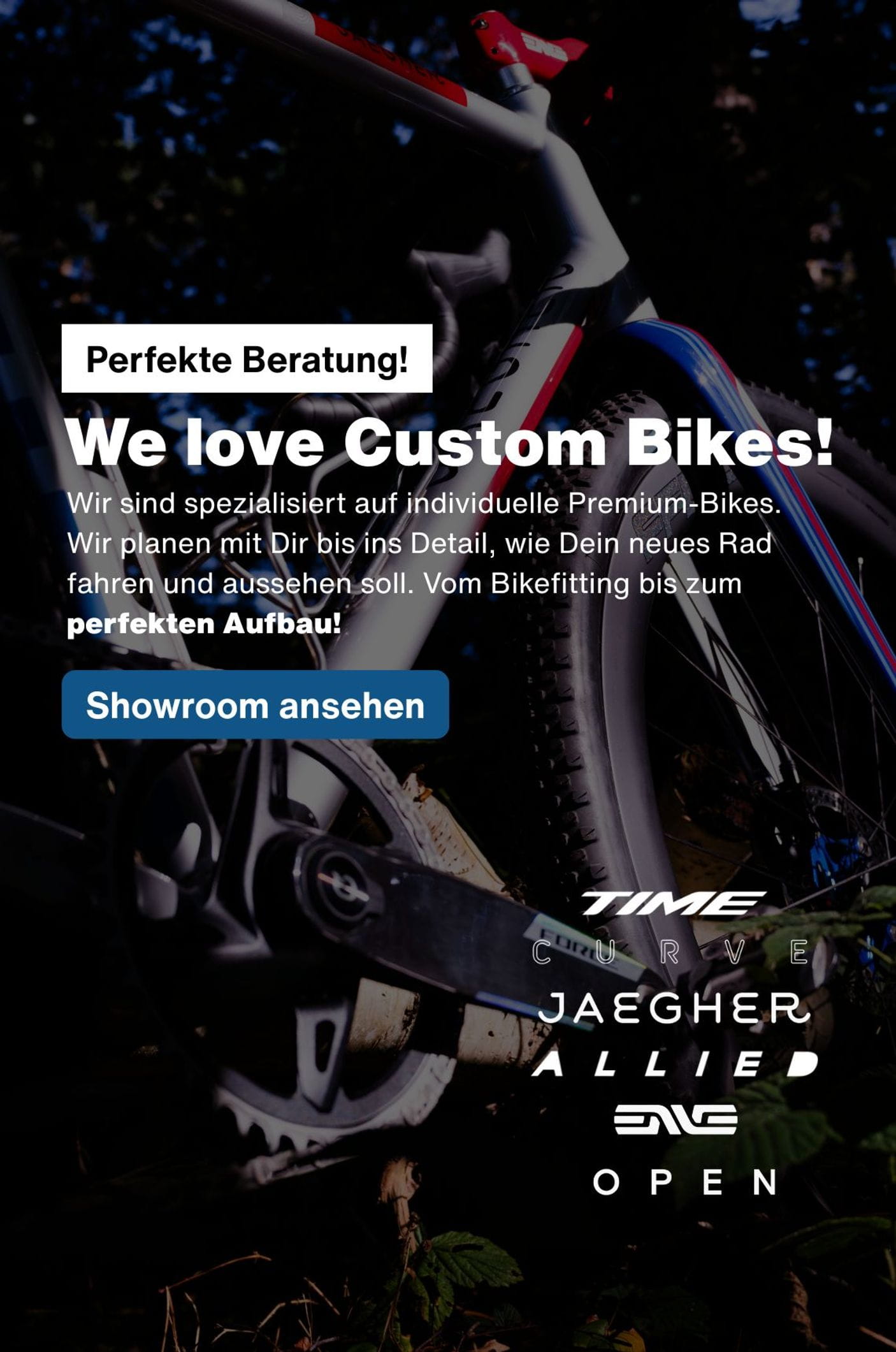 Custom Bikes individuell aufgebaut