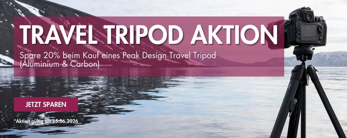 Peak Design Travel Tripod Promo
