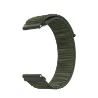 COROS APEX 46 mm / Pro Nylon Band Green 24 mm breit mit 22 mm Armbandanschluss - Nylon-Armband Grün
