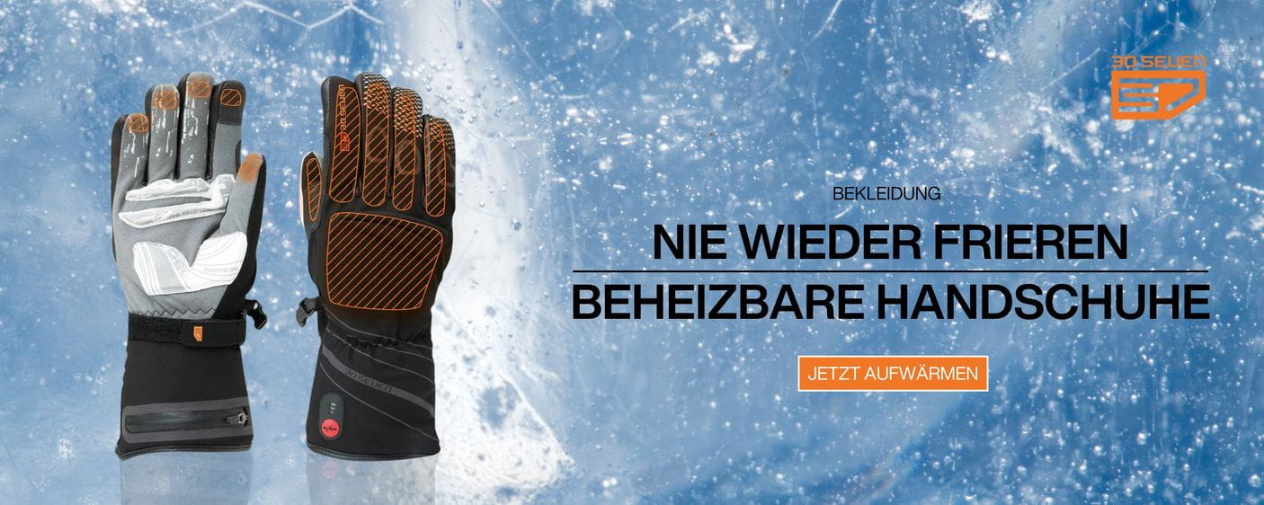 30seven beheizbare Handschuhe