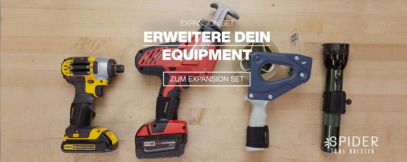 Expansion Set - Erweiterungs-Set für Werkzeughalter