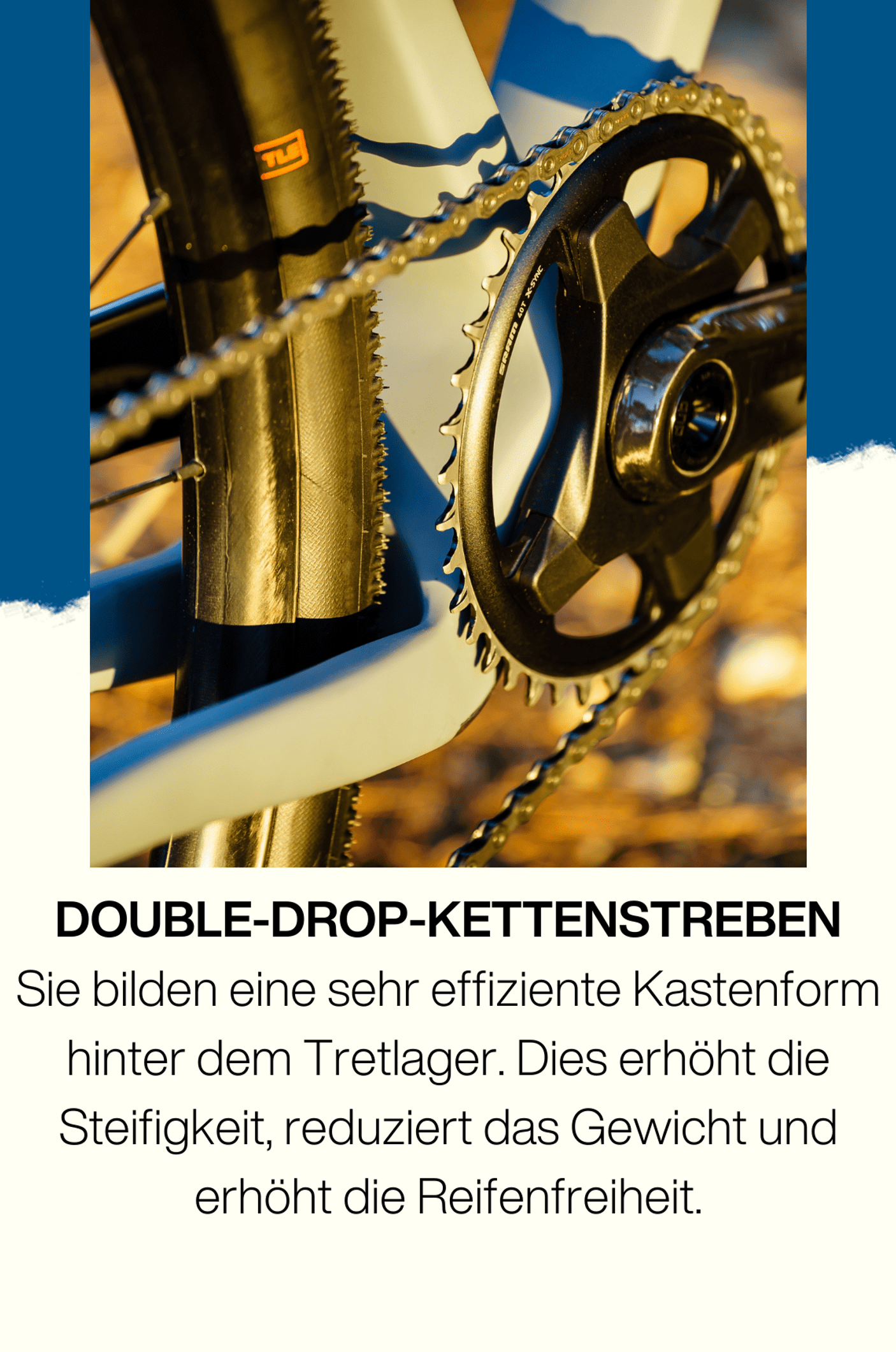 OPEN WI.DE. Double-Drop-Kettenstreben