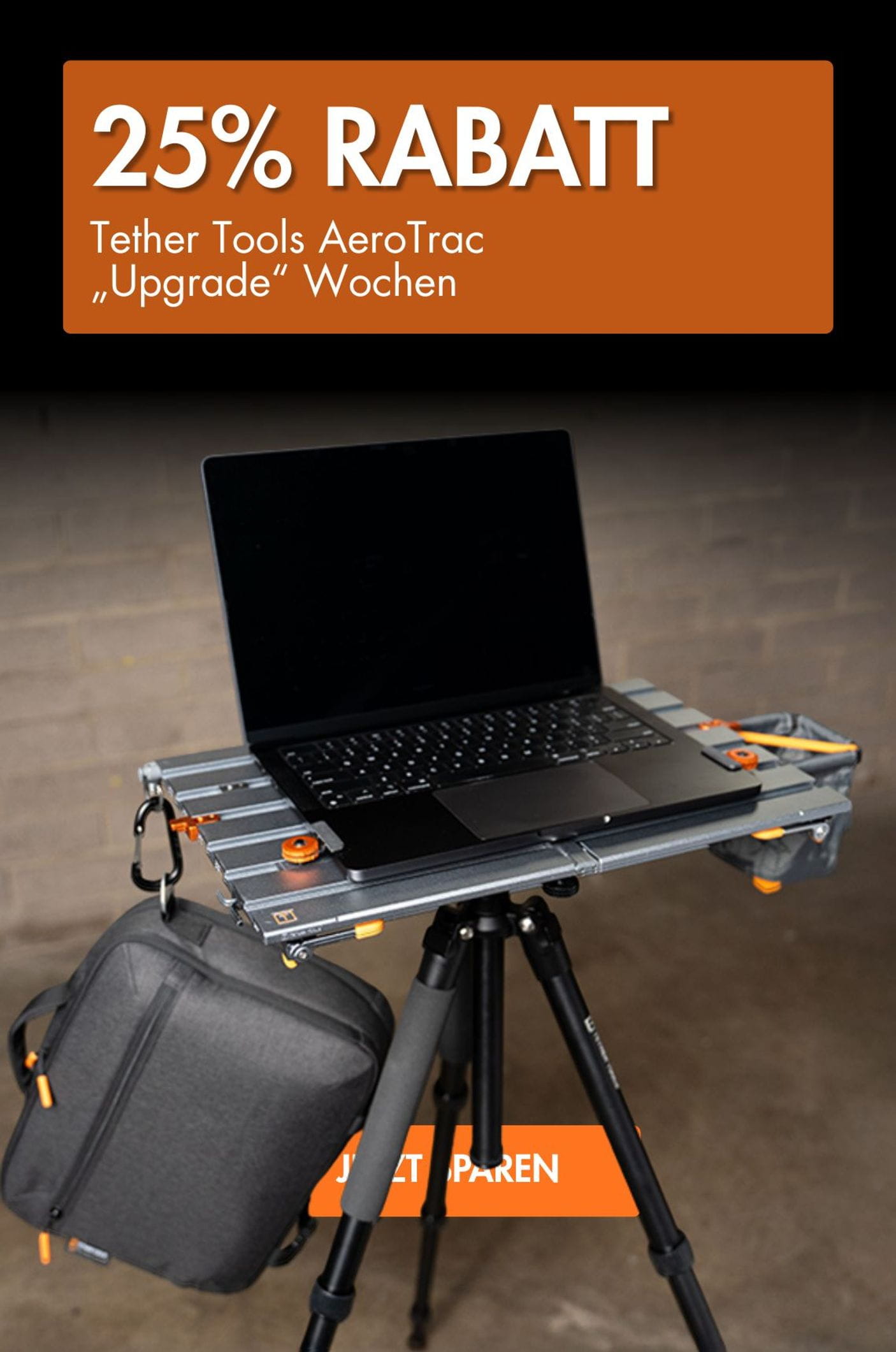 Tether Tools AeroTrac „Workflow-Upgrade“ Wochen