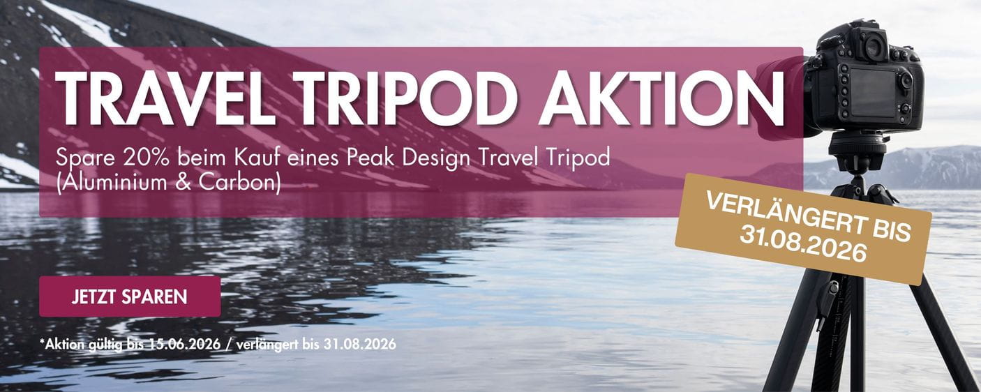 Peak Design Travel Tripod Promo